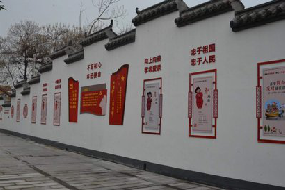 百色墙体彩绘-乡村文化墙