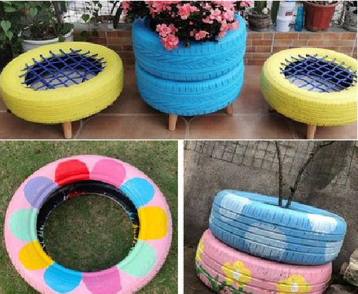 百色墙体彩绘-变废为宝