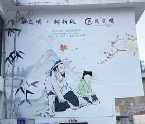 百色分享几个墙绘保养知识。